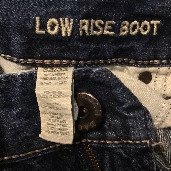 American Eagle Outfitters Low Rise Bootcut Cotton Jeans 32x32 - Picture 12 of 13